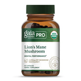 Gaia Herbs PRO Melena de León cápsulas: uso diario y posible apoyo cognitivo.