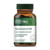 GAIA Herbs Pro Resveratrol 150, cápsulas para apoyo al corazón y al sistema inmune.