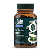 Gaia Valeriana en botella, posible apoyo para un descanso más sereno.