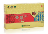 Gangwoninsam té ginseng rojo coreano en sobre, listo para preparar.