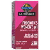 Garden of Life Dr Formulated cápsula diaria para mujeres, soporte digestivo.