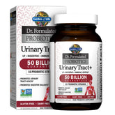 Garden of Life Urinary Tract+ – botella frontal, apoyo digestivo diario.