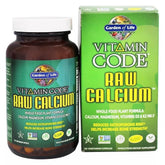 Garden of Life Vitamin Code RAW Calcium: cápsulas de calcio vegetal para salud ósea