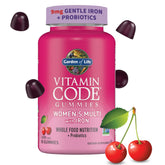 Gomitas Vitamin Code de Garden of Life con sabor a cereza en envase práctico