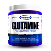 Gaspari Nutrition Glutamina: botella lista para uso diario y apoyo de aminoácidos.