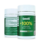 GeneIII ergotioneína cápsula de 30 mg, fuente antioxidante para energía diaria.