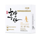 Ginseng Rojo Coreano Genérica: granulado esférico de 1 g listo para disolver en agua tibia.
