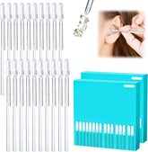 Conjunto Genérico de 48 hisopos adhesivos para cerumen, limpieza suave en casa.