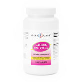 GeriCare Calcio 600 mg con vitamina D tabletas para la salud ósea