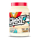 GHOST Proteína de suero con sabor Leche de cereal y mantequilla de maní para batidos sabrosos