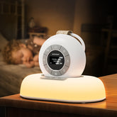 Glocusent máquina de ruido blanco con luz nocturna para dormir y relajarse