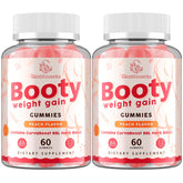 Gomitas Glorithiventa Booty con sabor durazno y enfoque fruta-pesca para energía diaria