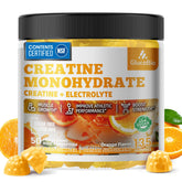 GlucoBio creatina monohidrato en gominolas 5 g para fuerza y rendimiento