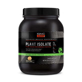 GNC AMP proteína aislada de origen vegetal vainilla galleta, envase compacto para uso diario.