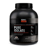 GNC AMP Pure Isolate envase Cookies y Crema, posible apoyo a la recuperación muscular