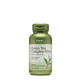 GNC Complejo de Té Verde 500 mg: botella con cápsulas para metabolismo activo