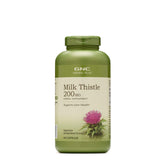 GNC Herbal Plus Cardo Mariano cápsulas para apoyar la función hepática saludable.
