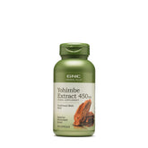 GNC Herbal Plus Yohimbe Extract 450 mg en cápsula para energía diaria
