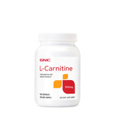 GNC L-Carnitina 500 mg en cápsula para apoyo energético y entrenamiento.