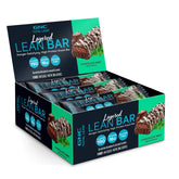 GNC Total Lean Barra en Capas Chocolate Menta en empaque, snack práctico para llevar.