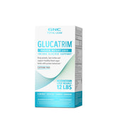 GNC Total Lean GlucaTrim cápsulas frente para apoyar la pérdida de peso.