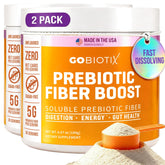 GoBiotix fibra suplemento polvo empaque: fibra vegetal para uso diario sin sabor