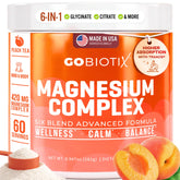 GOBIOTIX magnesio glicinato polvo en bote para uso diario.