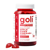 Goli Gomas ACV sin azúcar, frente: sabor manzana y apoyo digestivo diario.