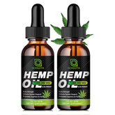 GONGOTA aceite de hemp dos-pack con gotero para dosis precisas y conveniencia.