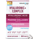 Granions ácido hialurónico tabletas 200 mg: hidrata profundamente la piel.