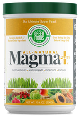 Green Foods Magma Plus: polvo para mezcla fácil en batidos diarios.
