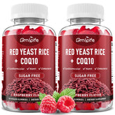 GrnLife dos packs gominolas frambuesa, sabor agradable para consumo diario.