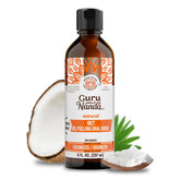 GuruNanda Aceite MCT enjuague bucal, cuidado suave para la higiene oral.