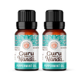 GuruNanda Aceite Esencial de Menta en difusor ofrece aroma vigorizante.