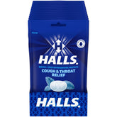 Pastillas HALLS Mentho-Lyptus en empaque para llevar