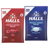 Pastillas HALLS sabor cereza para alivio temporal de la garganta