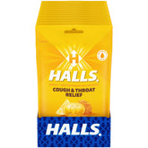 Pastillas HALLS Miel Limón, empaque exterior, ideal para llevar en el bolso.