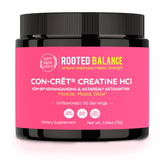 Happy Healthy Hippie Creatina HCl con ashwaganda: polvo para rendimiento diario.