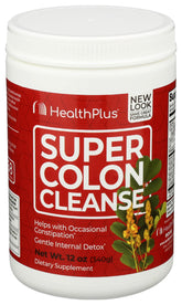 Health Plus Super Colon Cleanse: botella para una limpieza suave del colon.
