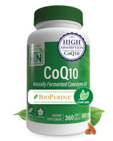 Health Thru Nutrition CoQ-10 100 mg con BioPerine en botella: energía diaria