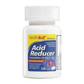 HealthA2Z Famotidina 20 mg, tableta en blíster, alivio del ardor estomacal tras comidas