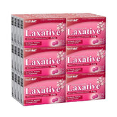 HealthA2Z Mujer: laxante suave en tabletas rosas para alivio nocturno confiable.