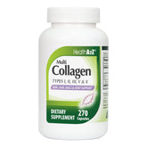 HealthA2Z Multi Colágeno en botella, conveniencia diaria para piel y tejidos.