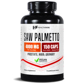 Healthfare Saw Palmetto frasco de 150 cápsulas para uso diario
