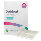 Healthogenics Debloat Patch aplicación diaria para comodidad digestiva suave.