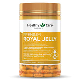 Healthy Care Jalea Real 1000 en botella, suplemento nutritivo para el bienestar general.