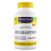 Healthy Origins Astaxantina - botella para apoyo del sistema inmunitario.