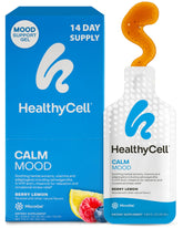 HealthyCell Calm Mood gel relajante en paquete para uso diario