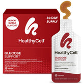 HealthyCell Glucose Support envase gel manzana canela para uso diario