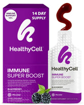 HealthyCell Inmunidad MicroGel Paquete: defensa diaria sabrosa y conveniente.